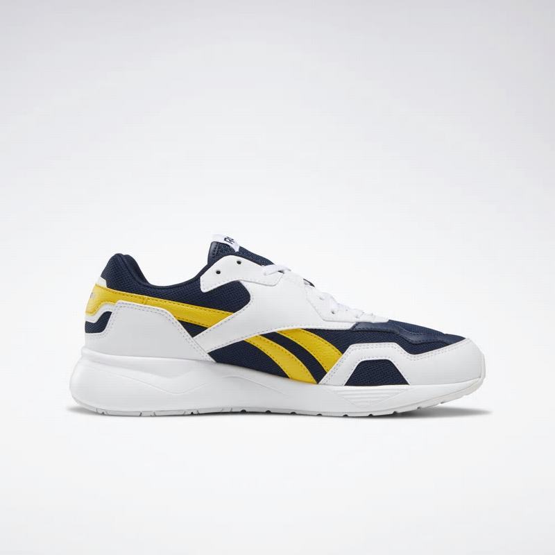 Tenisi Reebok Royal Dashonic 2.0 Dama Albi/Bleumarin/Galbeni Romania MG7973UP